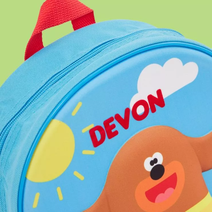 Personalised Hey Duggee Play All Day Backpack