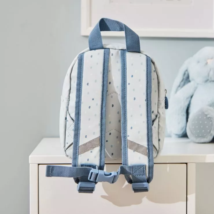 Personalised Blue Tiny Backpack