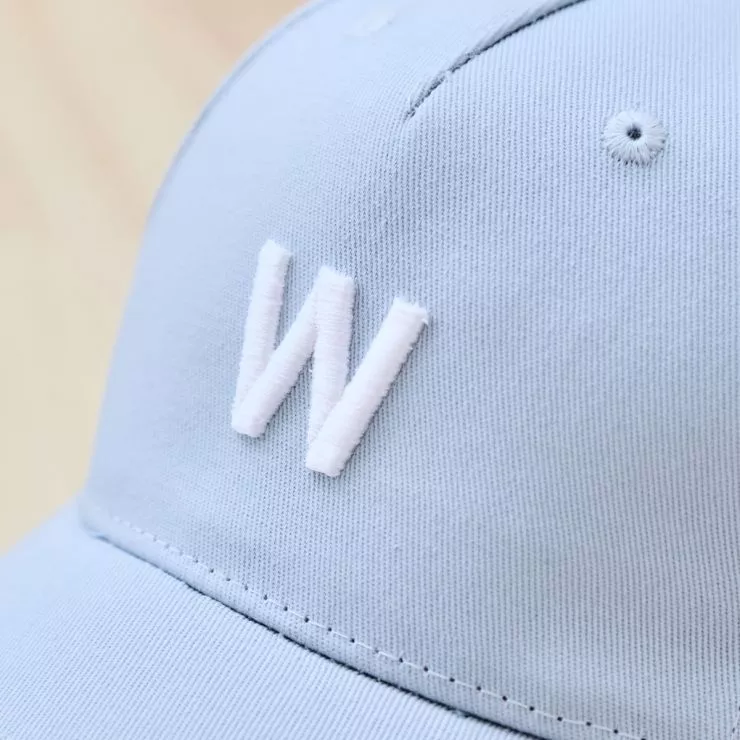 Personalised Initial Blue Baseball Cap