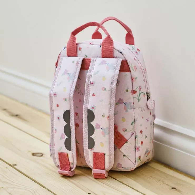 Personalised Grab Handle Fruit Print Backpack