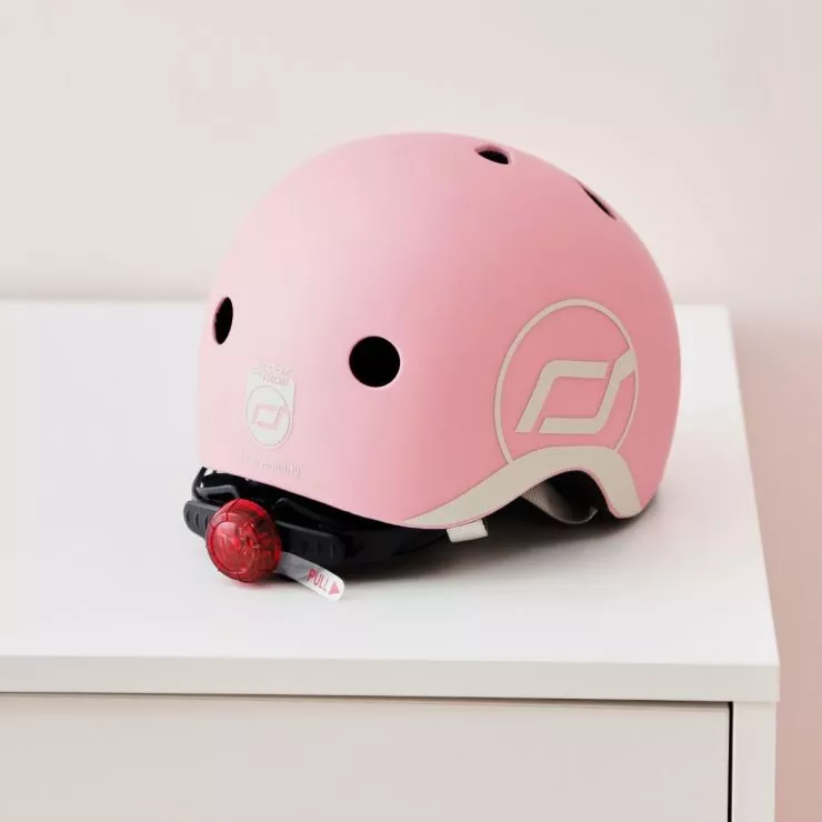 Personalised Scoot and Ride Pink Helmet XXS-S