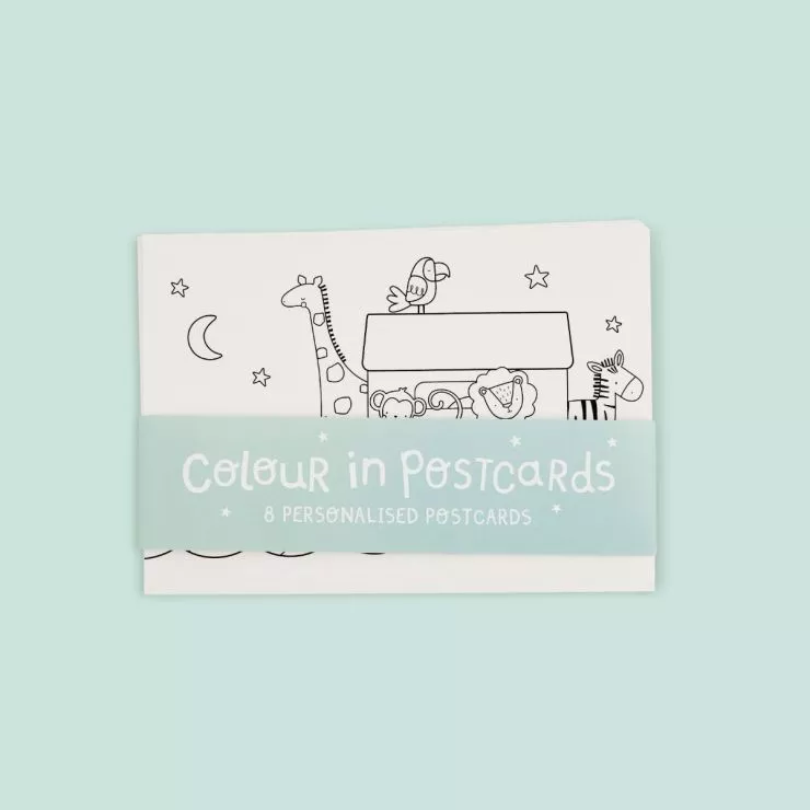Personalised Colour In Postcard Pack