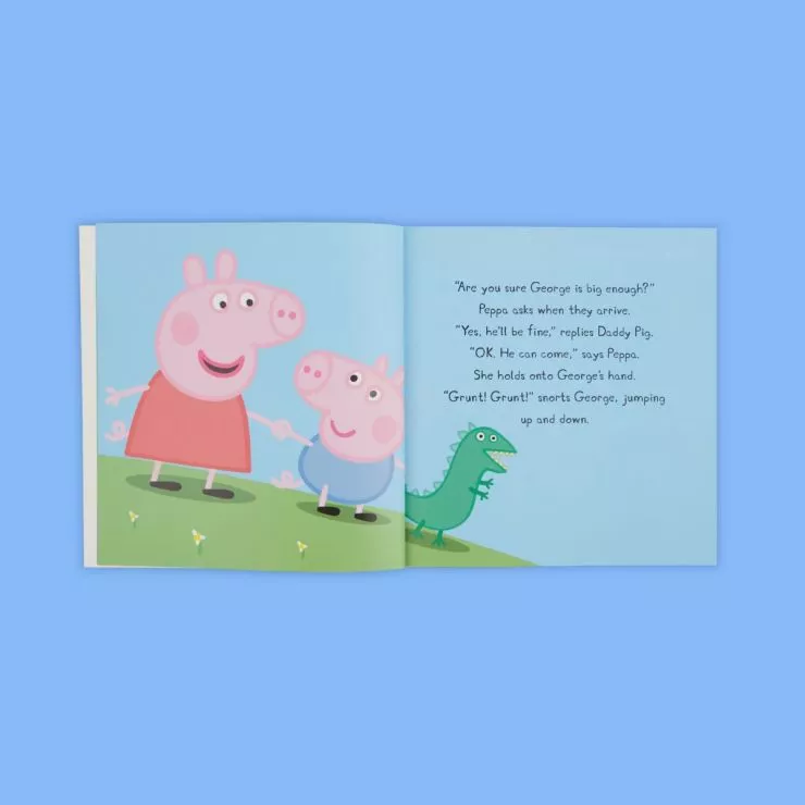 Personalised Peppa Pig George’s First Day at Playgroup Paperback Book