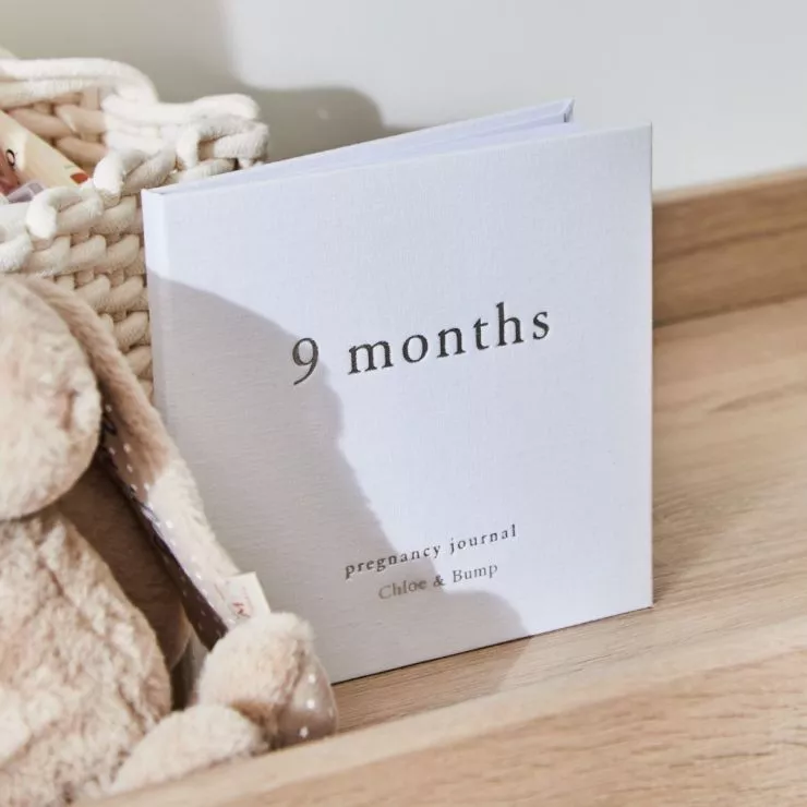 Personalised 9 Month Pregnancy Journal