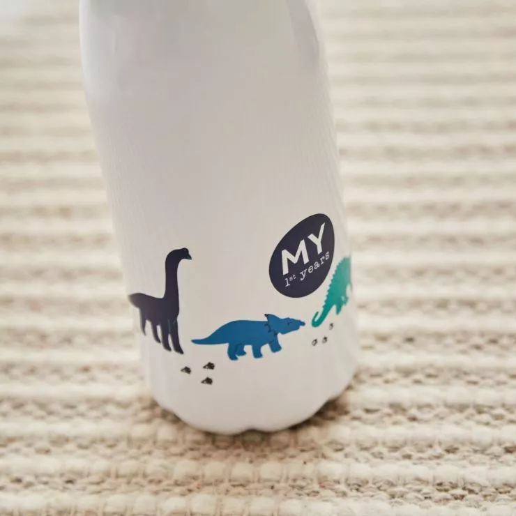 Personalised 500ml Dinosaur Design Water Bottle
