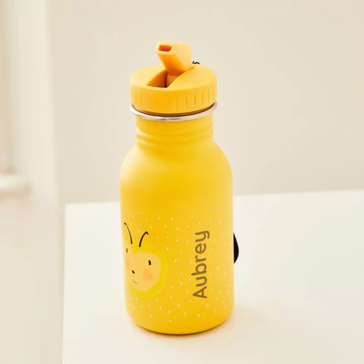 Personalised Trixie Bee 350ml Water Bottle