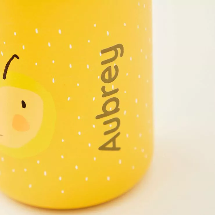 Personalised Trixie Bee 350ml Water Bottle