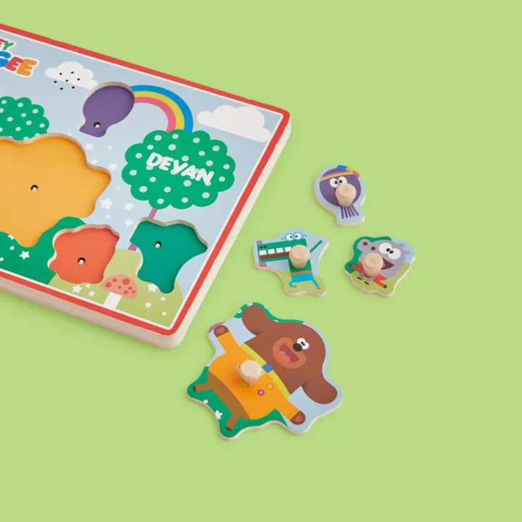 Personalised Hey Duggee Sound Wooden Puzzle