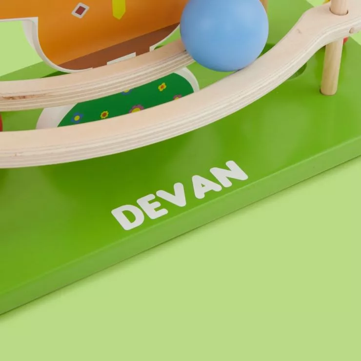 Personalised Hey Duggee Wooden Ball Runner