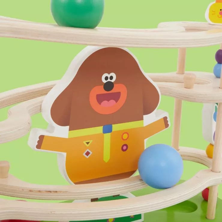 Personalised Hey Duggee Wooden Ball Runner