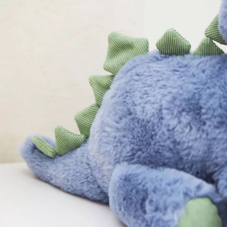 Personalised Blue and Green Dinosaur Soft Toy