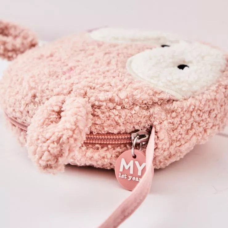 Personalised Pink Fawn Handbag