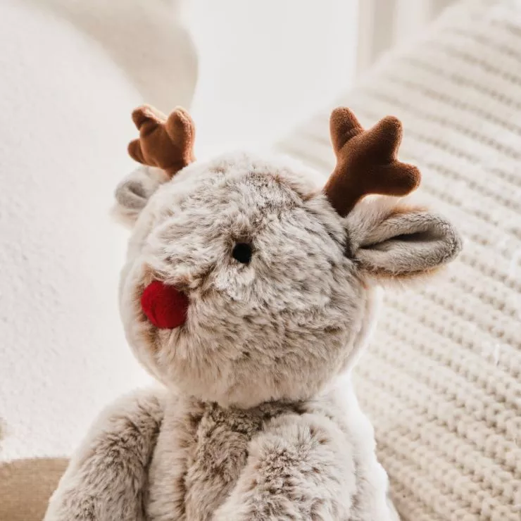 Personalised Reindeer Soft Toy