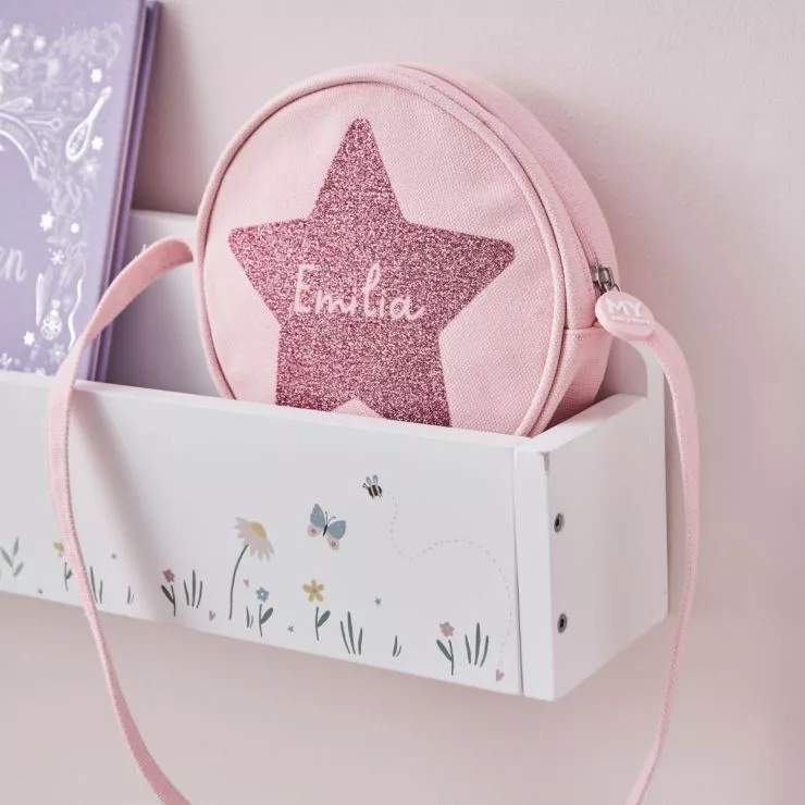 Personalised Pink Star Handbag