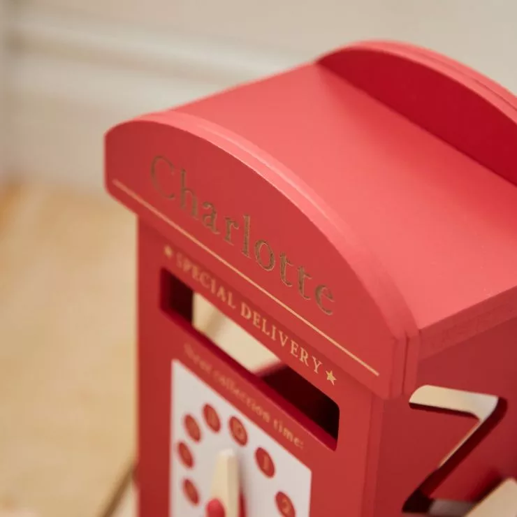 Personalised Wooden Post Box Sorter Toy - Simple