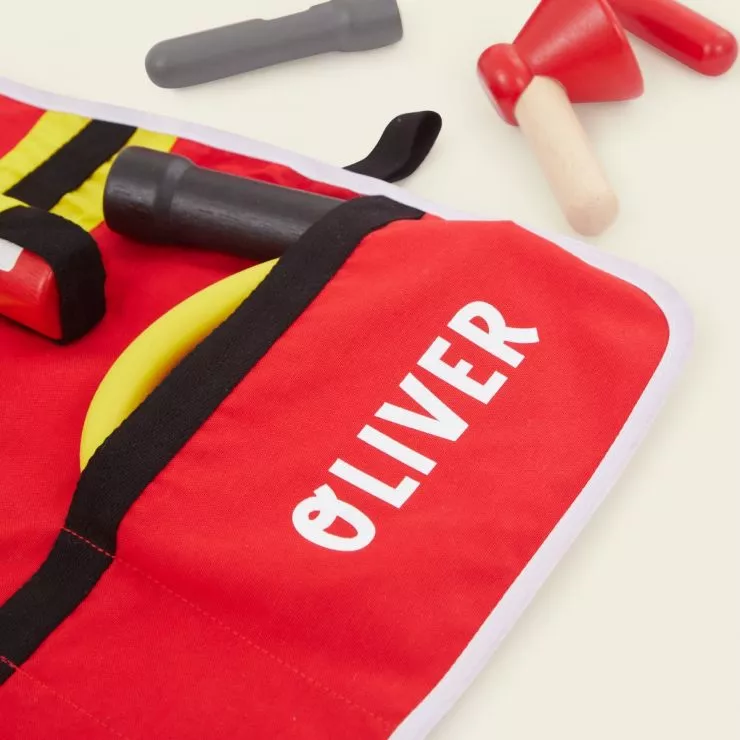 Personalised Firefighter Dress Up Set