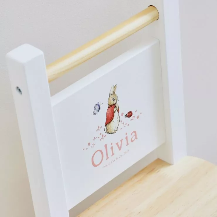 Personalised Flopsy Bunny Wooden Chair