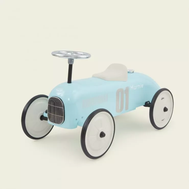  Personalised Pale Blue Vilac Ride On Toy
