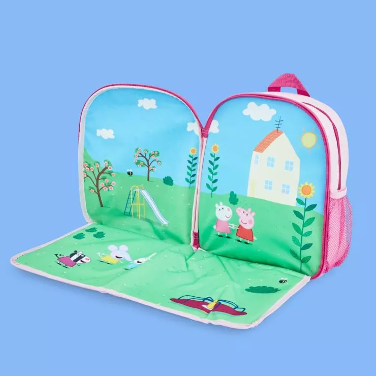 Personalised Peppa Pig Play Mat Backpack