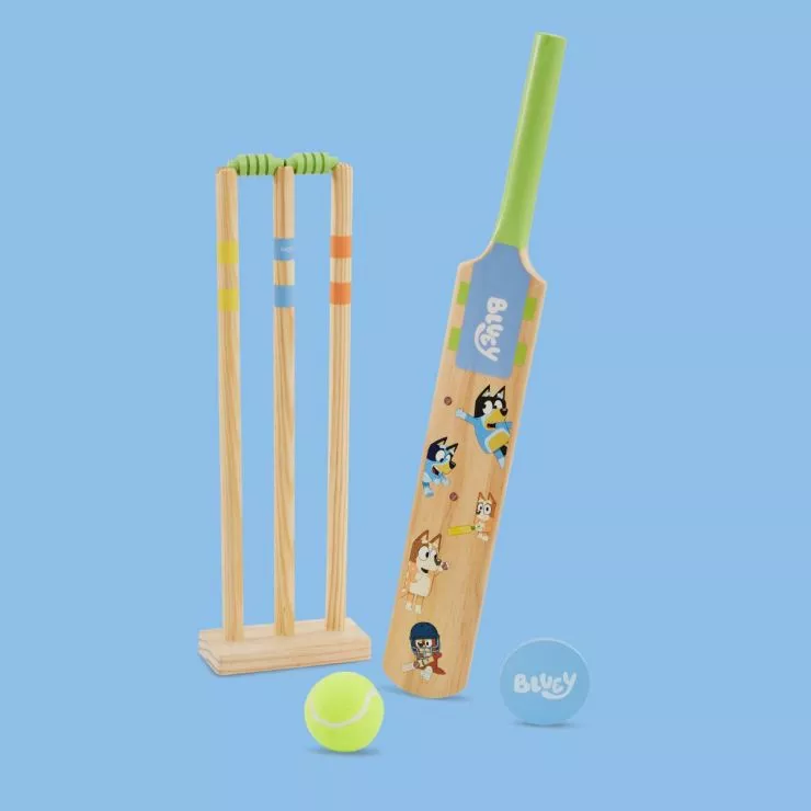 Personalised Bluey Cricket Set