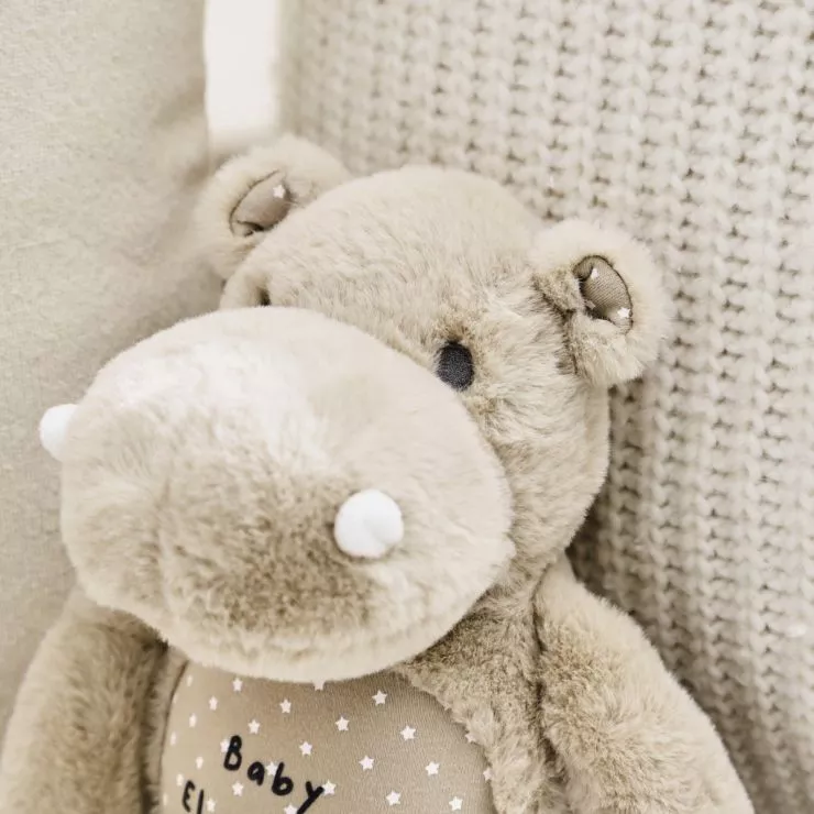 Personalised Hippo Soft Toy