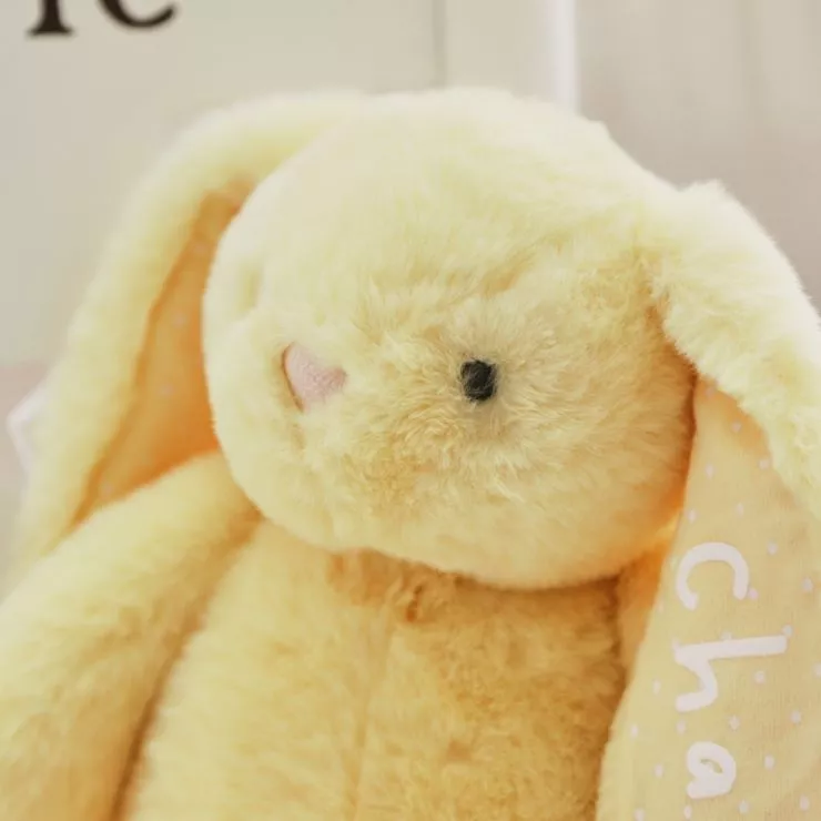 Personalised Yellow Bunny Soft Toy