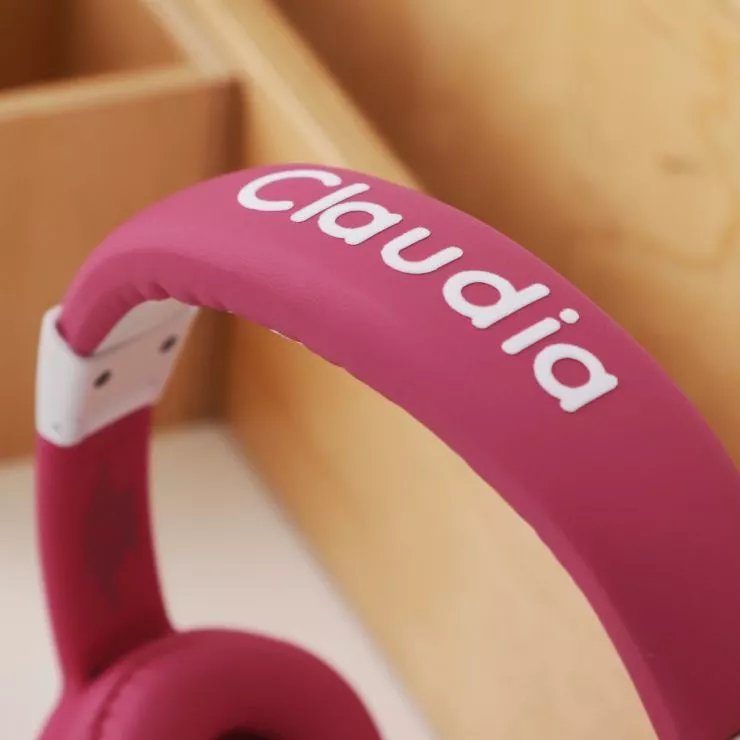 Personalised Tonies Foldable Headphones Pink