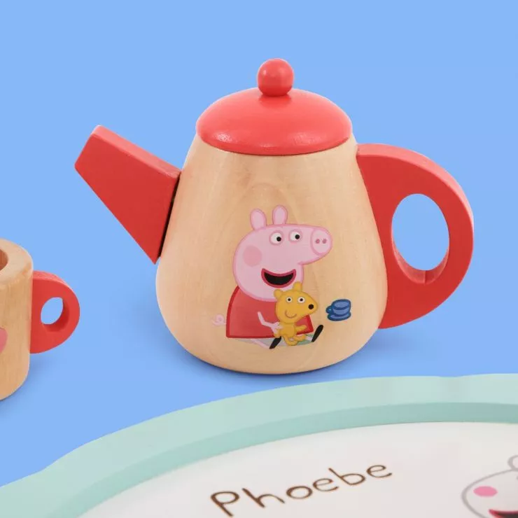 Personalised Peppa Pig Tea Set