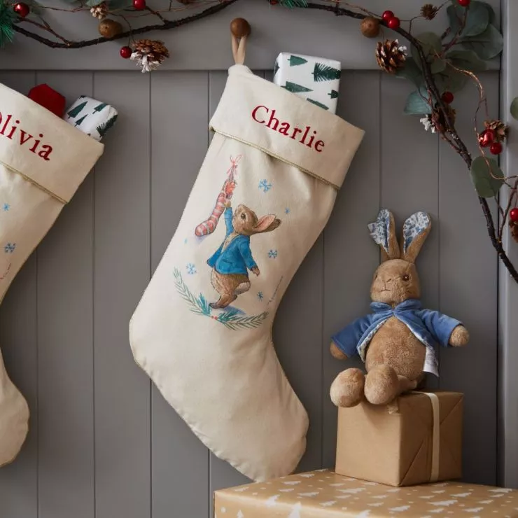 Personalised Peter Rabbit Children’s Stocking