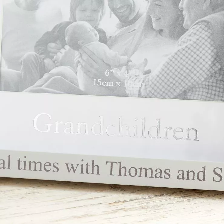 Personalised 'Grandchildren' Photo Frame
