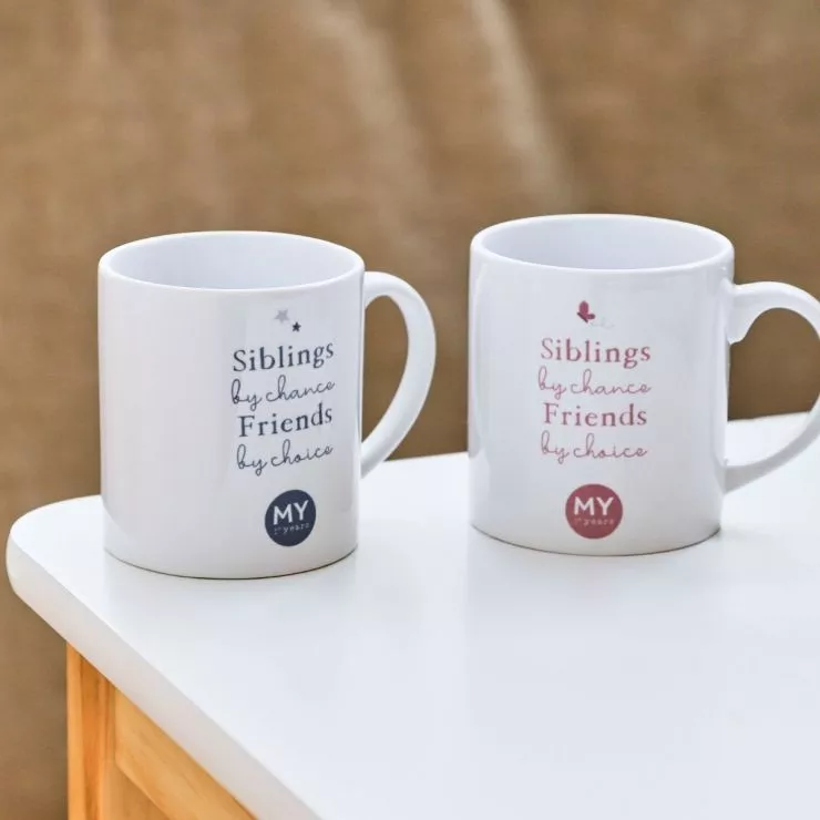 Personalised Big Sister Mini Mug Set