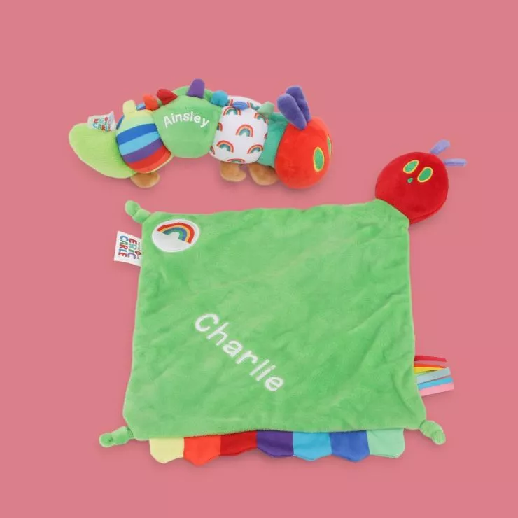 Personalised The Very Hungry Caterpillar New Baby Gift Set