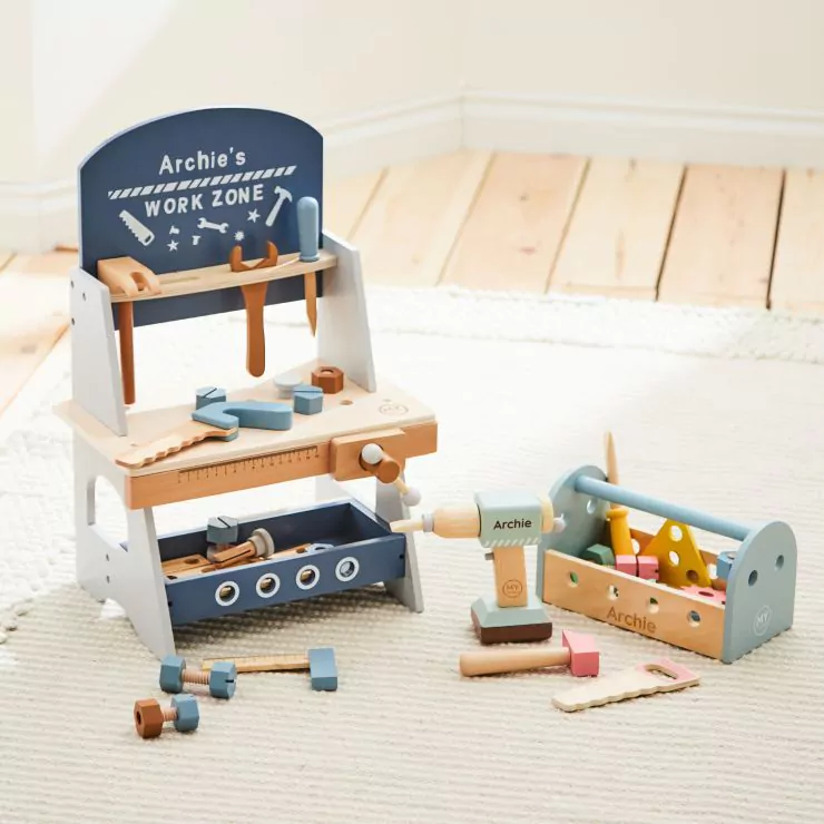 Personalised Ultimate Wooden Tool Gift Set
