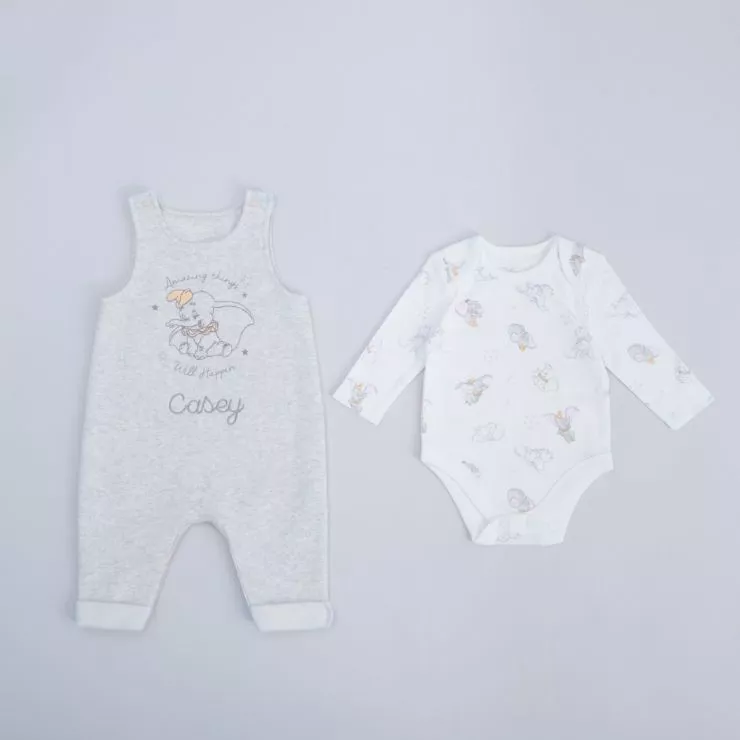  Personalised Disney Dumbo Baby Outfit Set