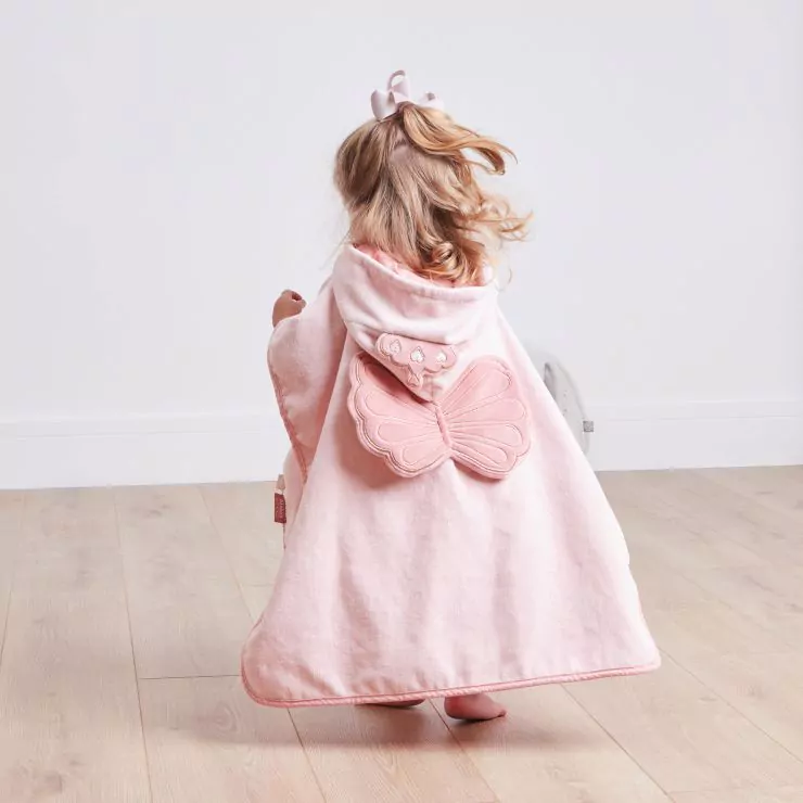Personalised Fairy Princess Towelling Poncho