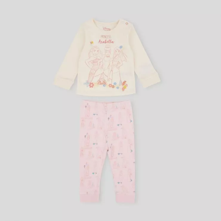 Personalised Disney Princess Pyjama Set