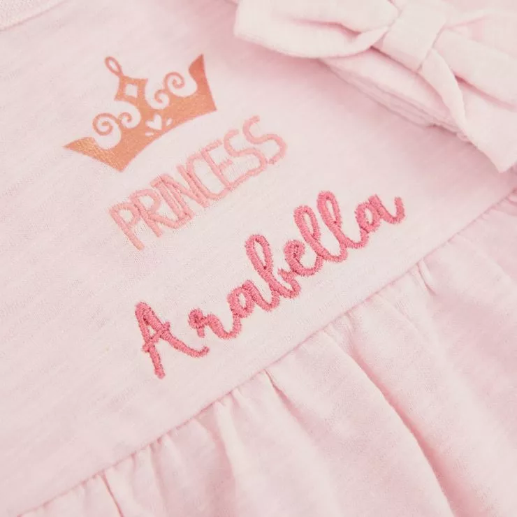 Personalised Disney Princess Pink Dress Set