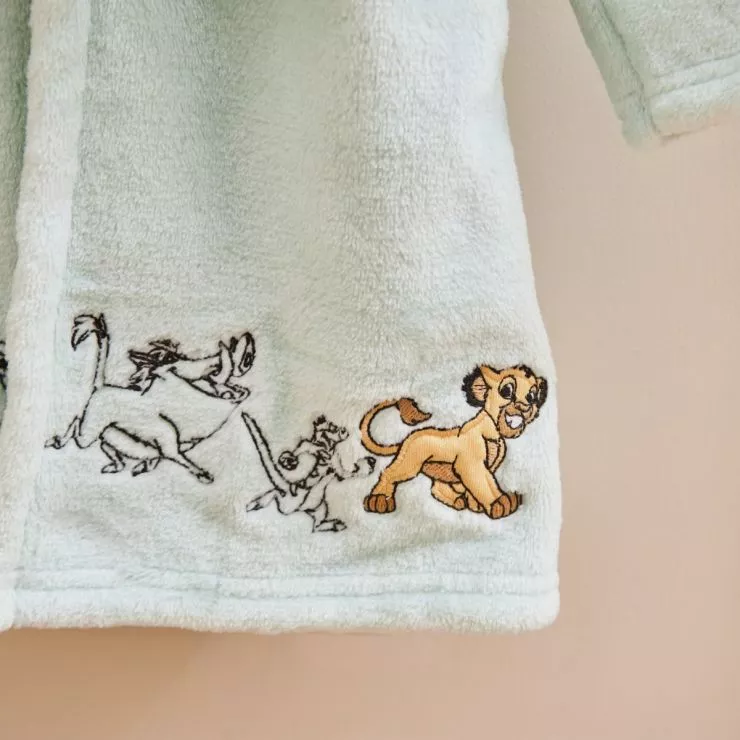 Personalised Disney The Lion King Fleece Dressing Gown