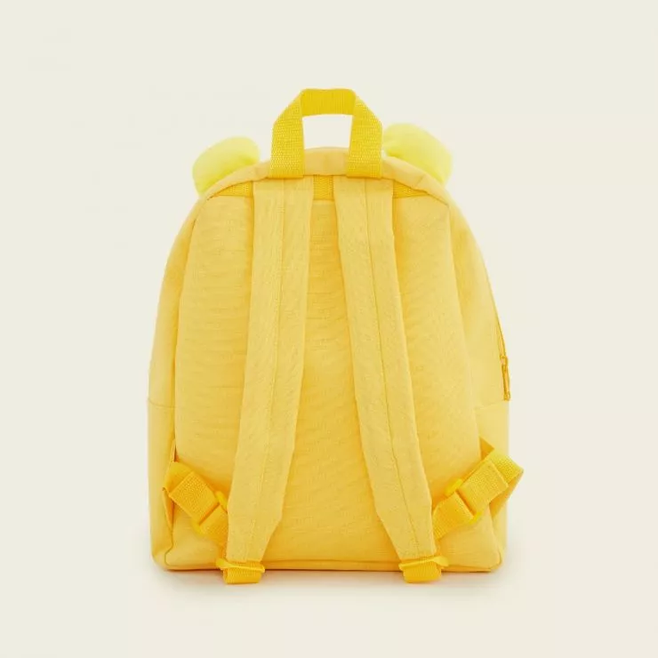 Personalised Disney Winnie the Pooh Medium Yellow Backpack