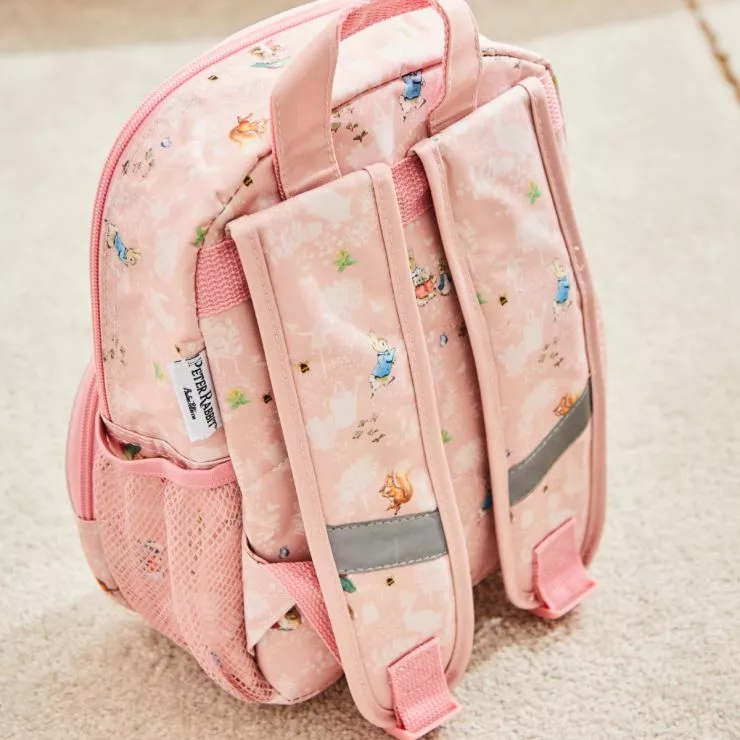 Personalised Pink Flopsy Bunny Mini Backpack