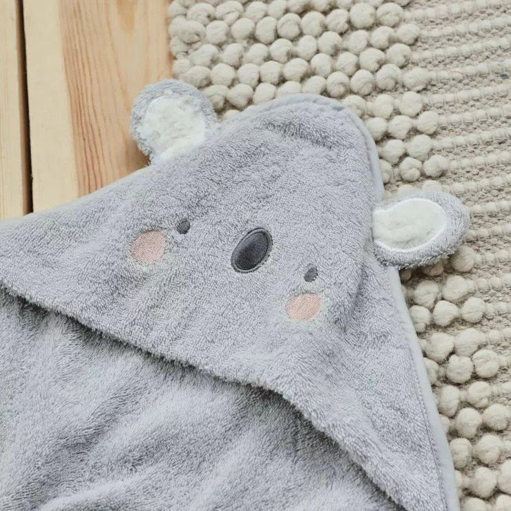 Personalised Koala Hooded Towel