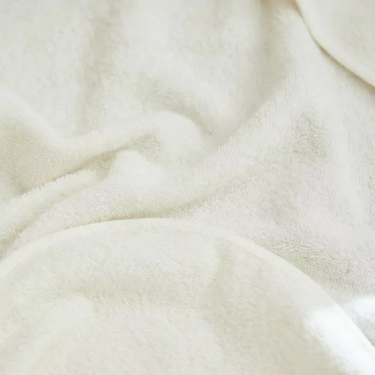 Personalised Peter Rabbit Ivory Hooded Towel 