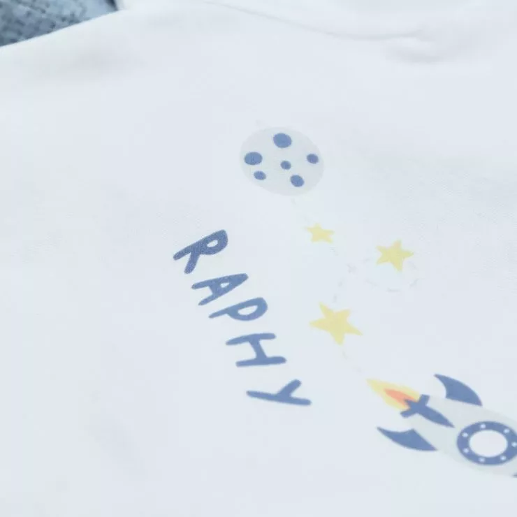 Personalised Moon & Rocket T-Shirt