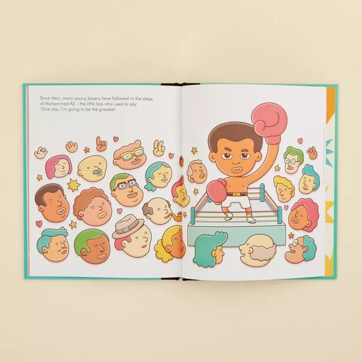 Personalised Little People, Big Dreams Muhammad Ali Book Detail 1