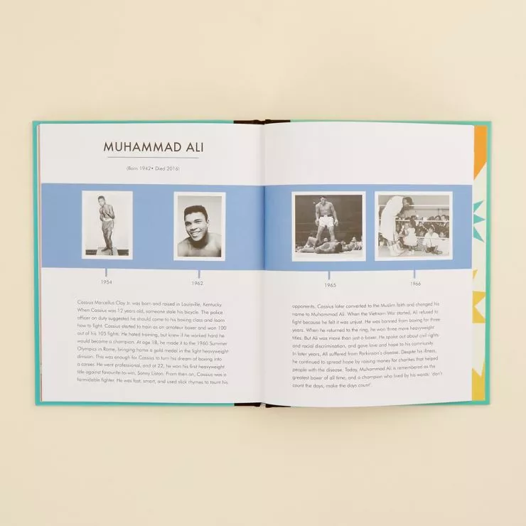 Personalised Little People, Big Dreams Muhammad Ali Book Detail 2