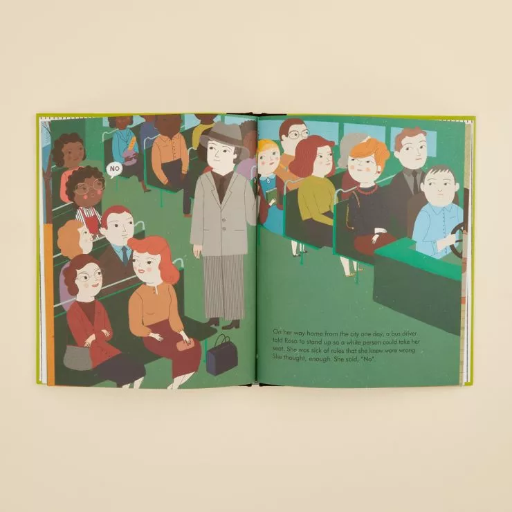 Personalised Little People, Big Dreams Rosa Parks Book Detail 1