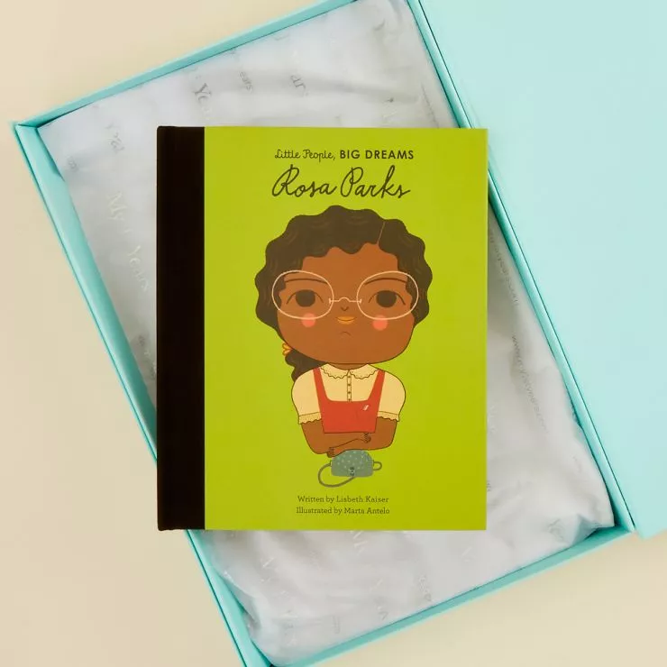 Personalised Little People, Big Dreams Rosa Parks Book Gift Box