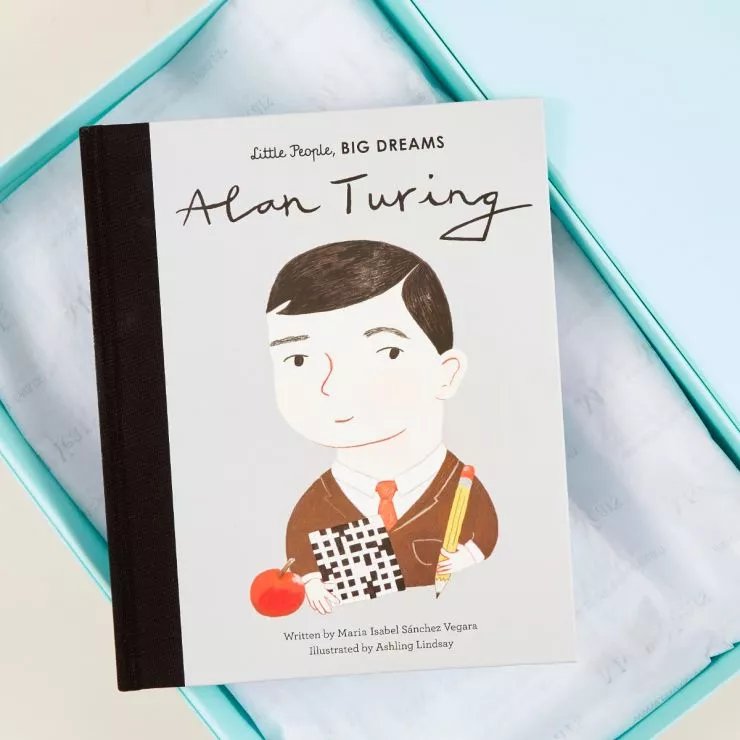 Personalised Little People, Big Dreams Alan Turing Book