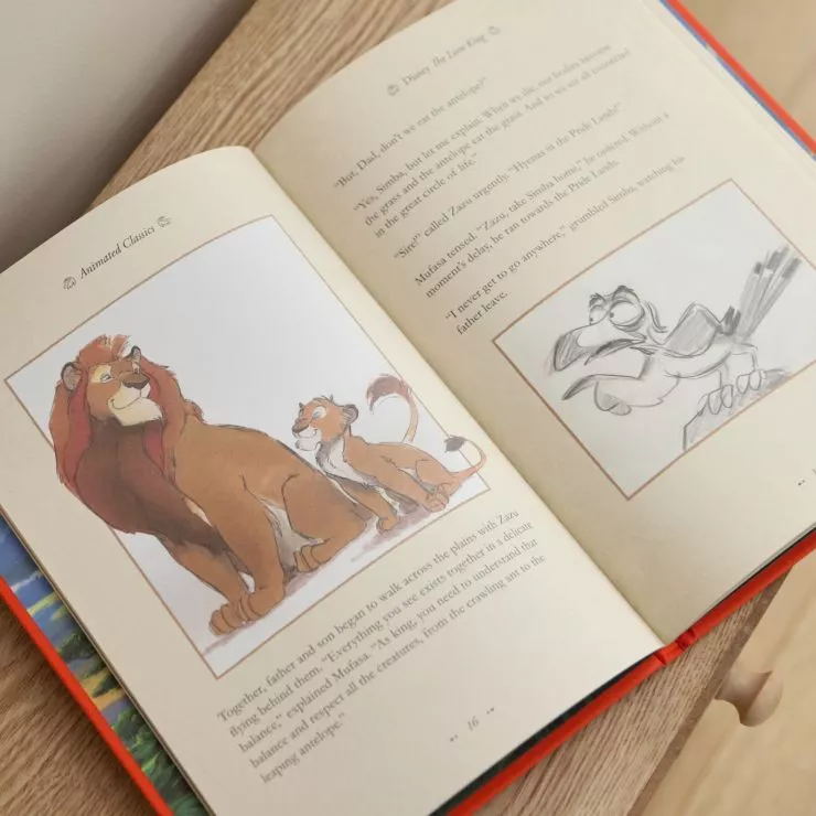 Disney Animated Classics The Lion King Book