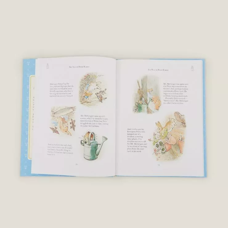 Personalised The Complete Adventures of Peter Rabbit Hardback Book with Dust Cover